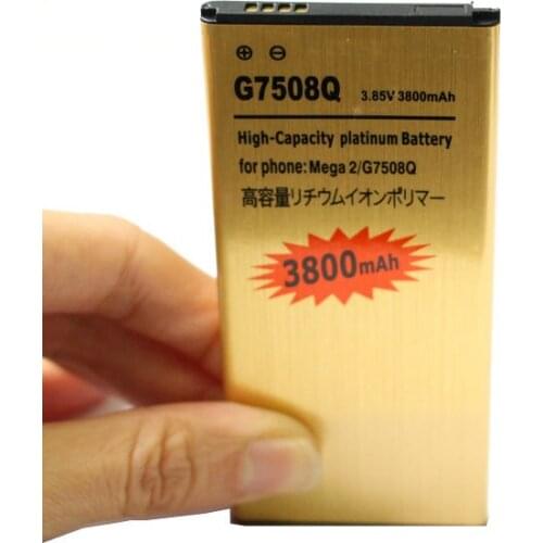 Ciszean 10pcs/lot 3800mAh EB-BG750BBC 3.85VDC Replacement Battery For Samsung Galaxy Mega 2 G7508Q G750F G7508 G750 G750A G7509