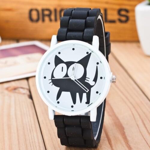 Children Cartoon Watches Luxury Brand Lovely Bear Watch Women Silicone Quartz Watch Kids Jelly Watches Relogio Feminino For Gift