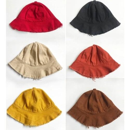 Toddler Infant Sun Cap 2019 Summer Outdoor Baby Girls Boys Sun Beach Cotton Denim Hat New Fashion Hats For 1-3Y