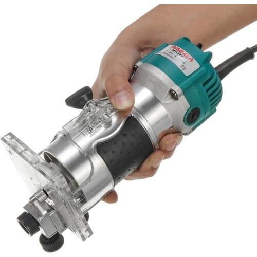 Multifunctional Woodworking Electric Trimming Machine Electromechanical Wood Milling Engraving Slotting Machine Wood Router