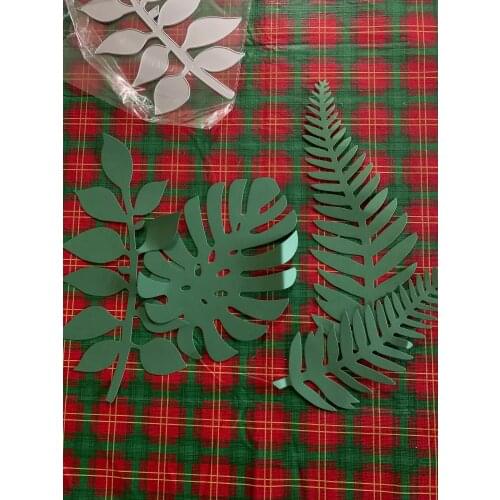 NEW 2021 SCRAPBOOK Metal Cutting Dies For Scrapbooking Stencils BIG LEAVES DIY Album Cards Making Embossing Die CUT Cuts CUTTER