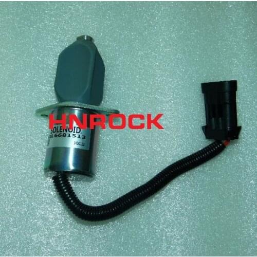 NEW STOP SOLENOID 6681513 6681512 6667993 12V FOR Kubota Bobcat