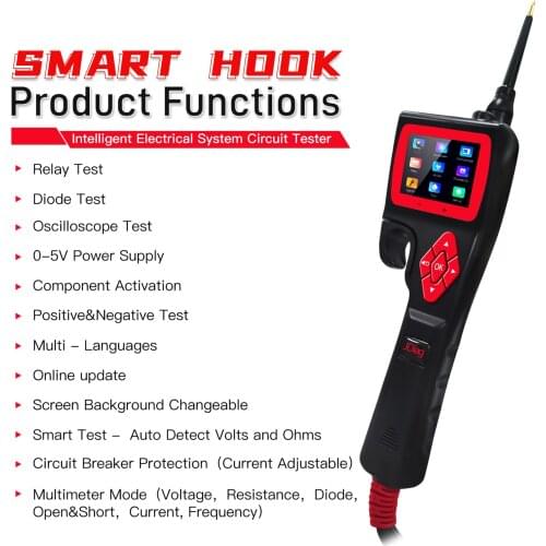 P200 Powerfull Probe Smart Electrical System Tester Car Accessories