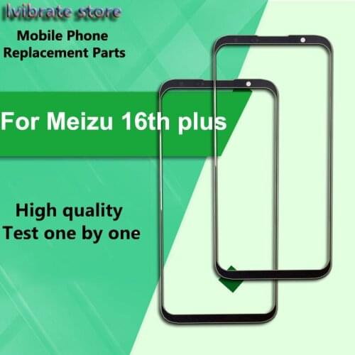 For Mei zu 16th plus M892Q Front Outer Glass Lens Touch Panel Screen Meizu16th plus M16 plus mx16 plus LCD Touch Glass Digitizer