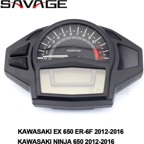 Tachometer Digital Speedometer For KAWASAKI ER-6F NINJA 650 EX 650 2012-2016 Motorcycle Accessories Speedo Tacho Meter Gauges