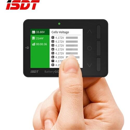 ISDT BattGo BG-8S Smart Battery Checker Balancer Receiver Signal Tester Quick Charge Function for RC Models Lipo Charging