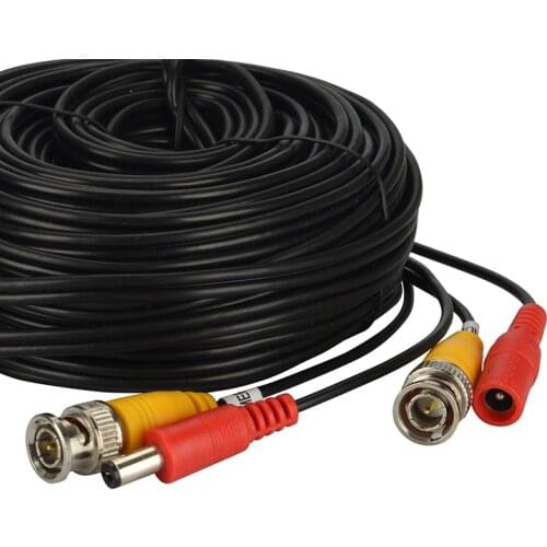 MOVOLS BNC Video Cable Security CCTV Camera DC Power Copper Core AHD CVI Surveillance DVR System Installation Accessories