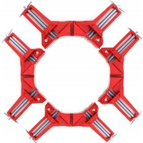 1/2/4PCS Rugged 90 Degree Right Angle Clamp DIY Corner Clamps Quick Fixed Fishtank Glass Wood Picture Frame Woodwork Right Angle