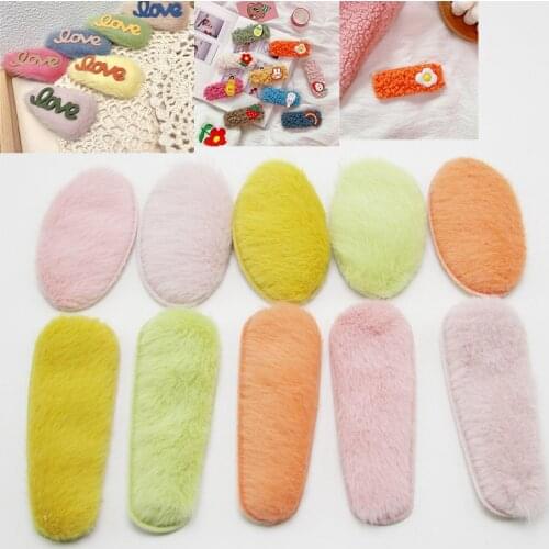 10PCS Ball Padded Appliques For BB Hair Clip headwear Decor Ornament Accessories