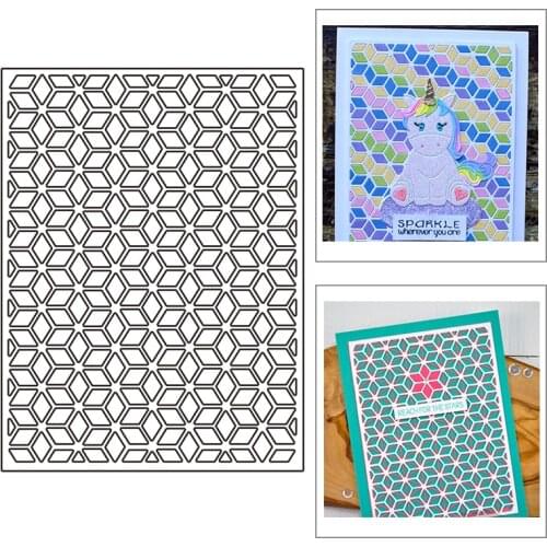 2021 New Rectangle Frame Metal Cutting Dies For Mould Cut Paper Craft Making Square Background Card DIY Scrapbooking No Stamps