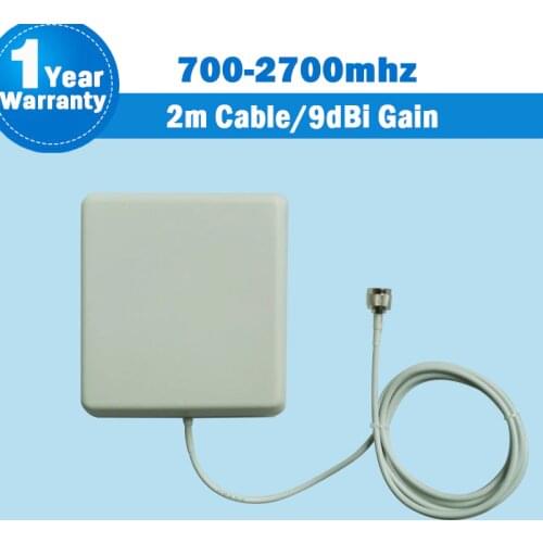 3G 700Mhz to 2700MHz 9dBi Gain GSM CDMA WCDMA UMTS Indoor Panel Antenna Internal Antenna For Mobile Phone Signal Booster S36