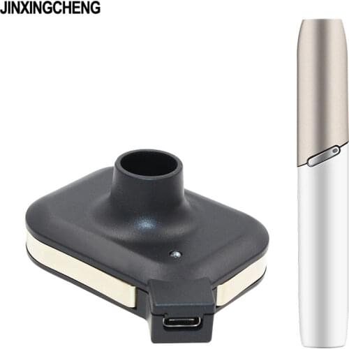 JINXINGCHENG Type-c Design Metal Material Car Charger for iqos 3.0 Heating rod Charger Fast Charging for iqos3 Stand Charge Dock