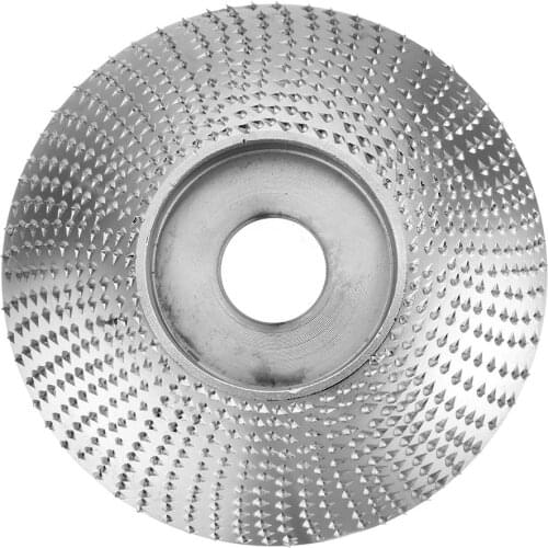 80mm Extreme Shaping Disc 16mm Bore Tungsten Carbide Wood Carving Disc Grinder Disc for 100 115 Angle Grinder Woodworki