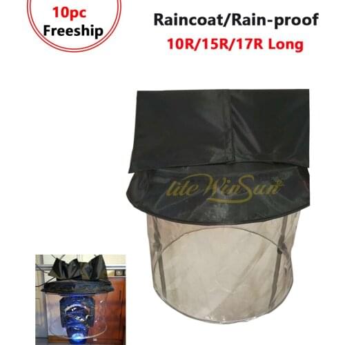 10pcs 10R 280W 15R 17R Beam Moving Head Lighting Rain Coat Long Rain Proof Waterproof Snow Proof