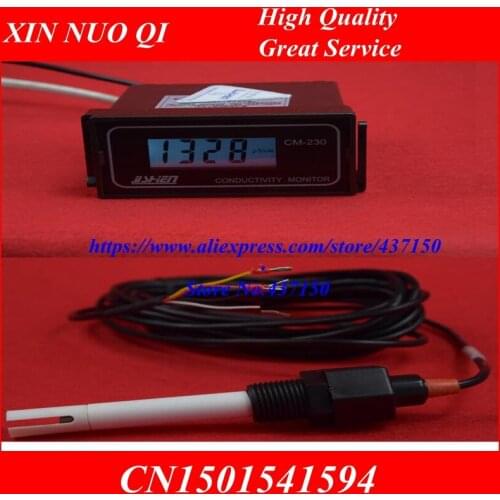 EC sensor electrode / conductivity electrode / conductivity sensor / conductivity meter + conductivity monitor 4-20MA output