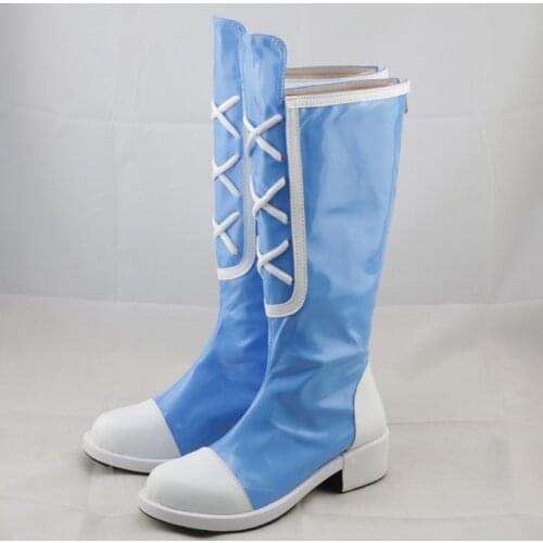 Equestria Girls Rainbow Rocks Dash Blue Cosplay Shoes Boots Halloween Carnival Cosplay Costume Accessories