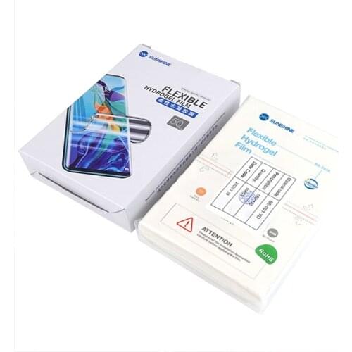 Flexible Hydraulic Film for Mobile Phones Screen Front Protective Film Cut For Sunshine SS-890C Auto Film Cutting Machine