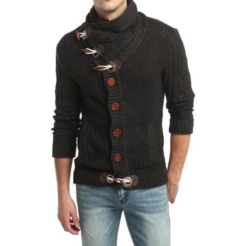 Cardigan Sweater Male Autumn Mens Sweater Casual Warm Knitting Jumper Sweater Male Coats Plus Size 3XL