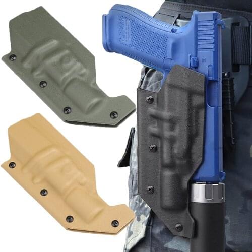 Lightweight K-plate Material Tactical Pistol Holster For Glock HK S&W SIG Series Adapt Flashlight X300/400/XC1/TLR-1 Gun Holster