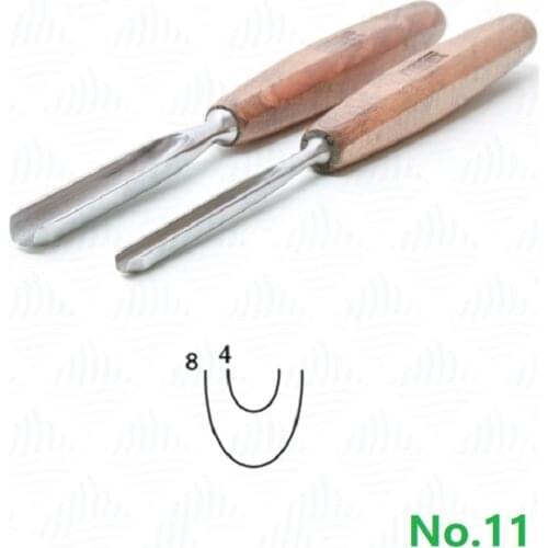 Narex No. 11 contour engraving chisel carving curve arc chisel Czech original imported