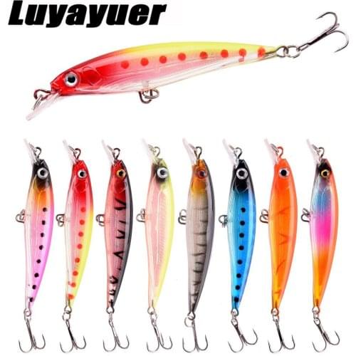 Minnow Lures Fishhook Topwater Road Swimbaits Set Fish Tackle Fish Attractant rankbait Artificial Hard Bait Set