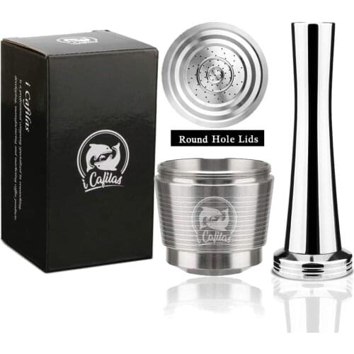 For Nespresso Reutilizable Inox Refillable Capsule Crema Maker Espresso Reusable Refillable Nespresso