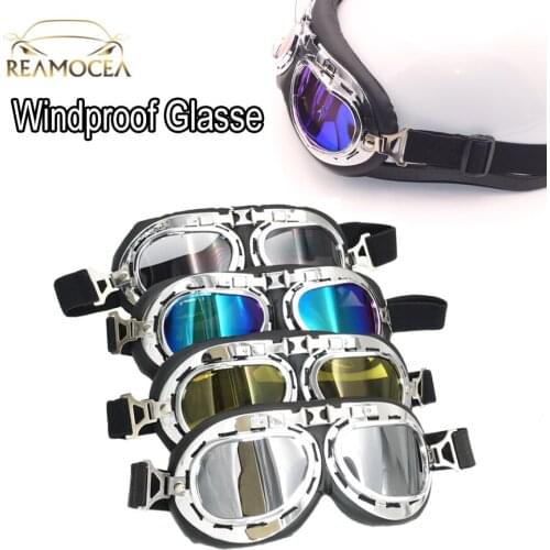 Reamocea 1x Motorcycle Cycling Eyewear Outdoor Windproof Skiing Eyewear Glasses Goggle Bike Riding MTB Road Bike Sun Glasses