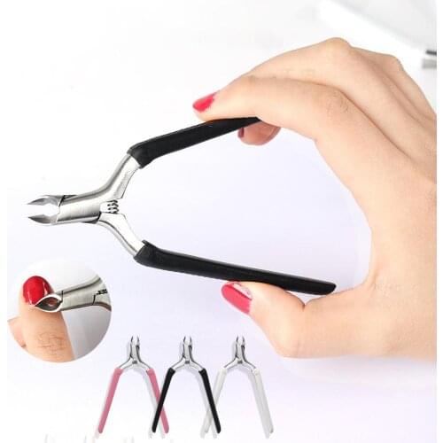 Nail Cuticle Nipper Stainless Steel Clipper Dead Skin Hangnail Remover Scissor Plier Pusher Nail Tools