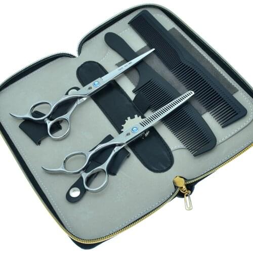 Left Hand Cutting Scissors 5.5" 6.0" Smith Chu Salon Hairdressers Thinning Scissor Hair Shears for left-handed Barbers A0045C