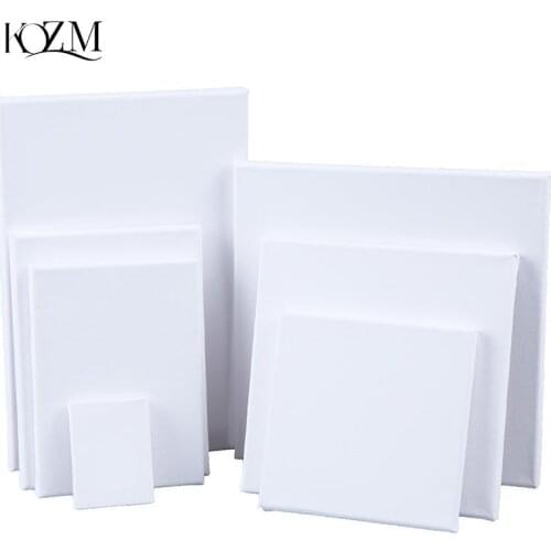 Mini Painting Canvas Panel Boards For Acrylic Oi Paint Acid Free White Cotton Multi Size For Beginner Artists Students & Kids