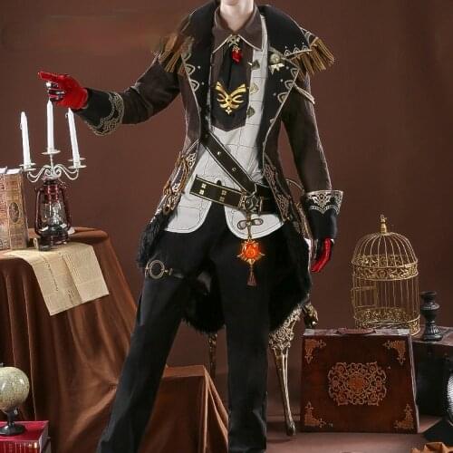 Game Genshin Impact Cosplay Diluc Costume Diluc Cosplay Diluc Genshin Impact Cosplay Full Set