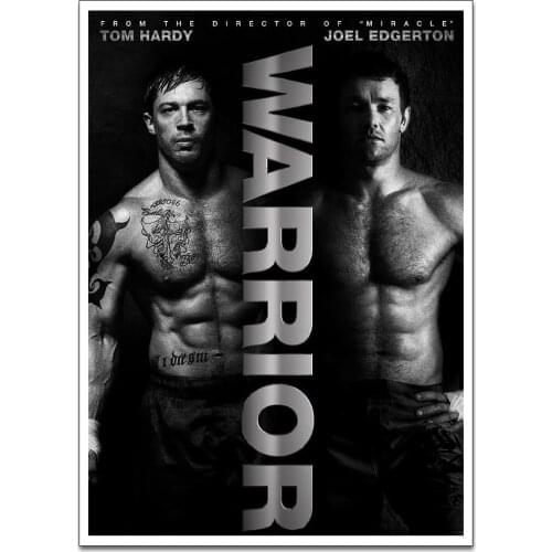 Canvas Poster Warrior Movie Tom Hardy Wall Art Painting Posters and Prints Nordic Wall Pictures for Home Decor No Frame
