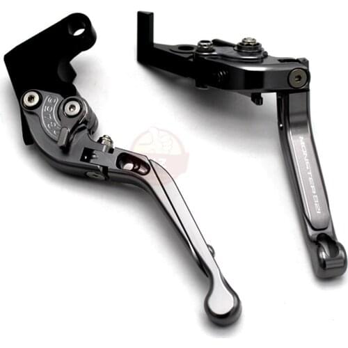 Adjustable extendable folding motorcycle motorcycle brake clutch levers for Ducati HYPERMOTARD 821 / HYPERSTRADA 2013-2015