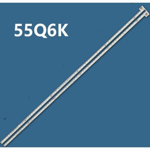 2pcs led backlight strip for 55Q6K CRH-ZS55Q6K40144P16SR95FREV1.0 LB-C550U19-E1-L(1) original