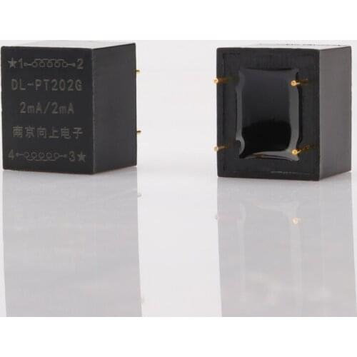 50pcs Ultra-small AC Voltage Transformer Three-phase Single-phase DL-PT202G 2mA: 2mA220V380V Low Voltage Electronics