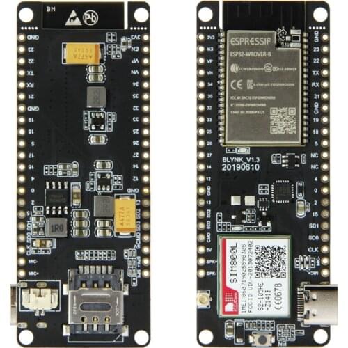TTGO T-Call V1.3ESP32 Wireless Communication Module FPC Antenna SIM Card SIM800L Modules WiFi Bluetooth Discovery Board