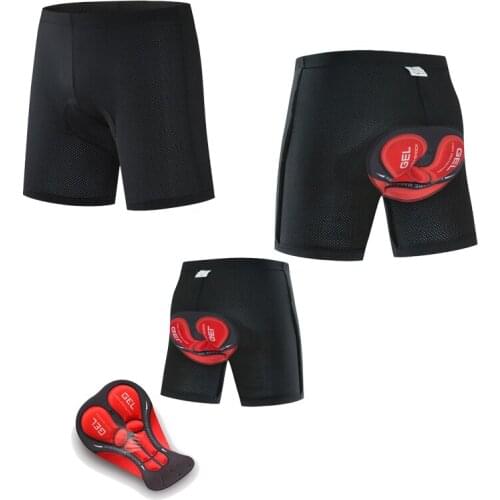 Cycling Shorts Quick Dry Gel Pad Mens Underpants Mountain Bike Pantalones Cortos MTB Underwear For Bicycle Downhill Shorts