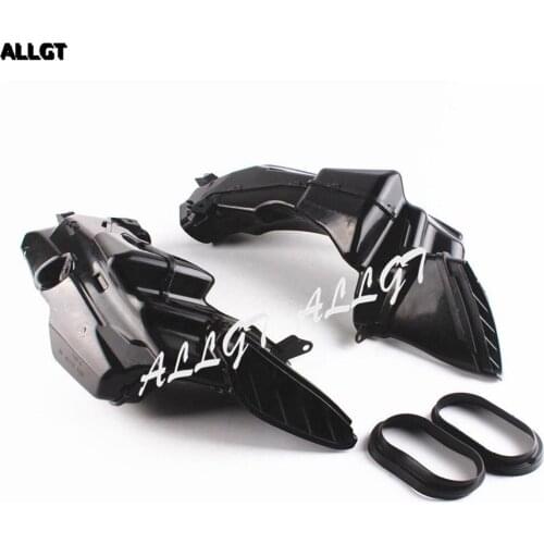 ABS Cover Fairing Ram Air Intake Tube Duct For Suzuki GSXR600/GSXR750 2008 2009 2010 K8 Black