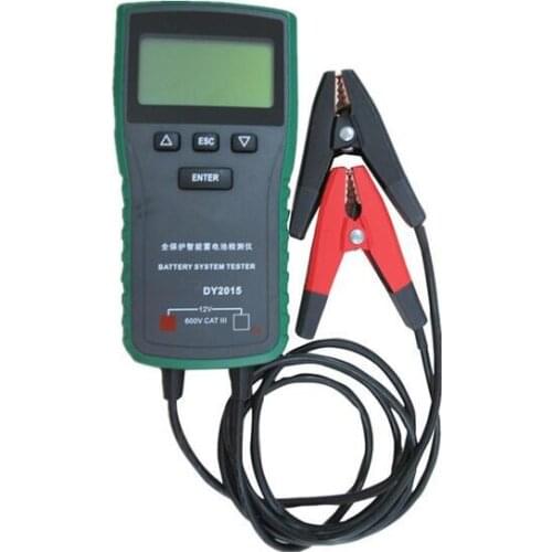 High Performance Electric Vehicle Battery Tester Digital Capacitance Tester 12V/24V Battery Meter With Charging Equipment