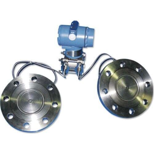 High Accuracy Anti Explosion Proof Double Flange Differential Pressure Transmitter Level Sensor