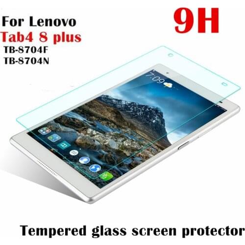 Tempered Glass For Lenovo Tab 4 8 Plus TB-8704F TB-8704X TB-8704N TB-8704 Tablet Screen Protector Film 8.0 inch Guard 9H 0.3mm