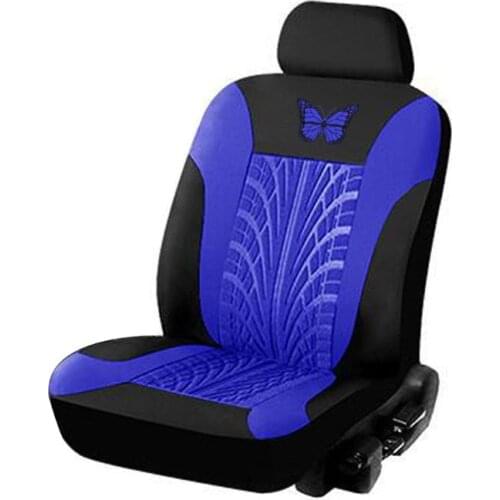 2pcs/set Car Universal Seat Covers Set Butterfly Pattern Auto Seat Protector 28GC