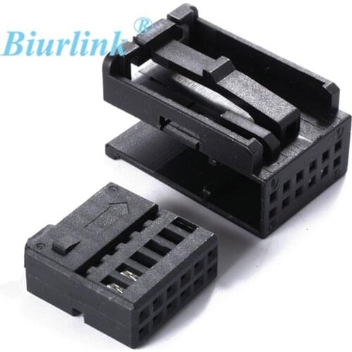 Biurlink 5 Set Car Radio CD Terminal Block Socket Connector Set Cover Caps for Ford Citroen BMW Opel Volkswagen