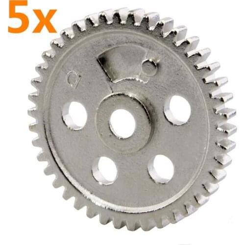 5pcs HSP Metal 06033 Spur. Gear (42T) For 1/10 RC Cars Model Remote Control Car Spare Parts
