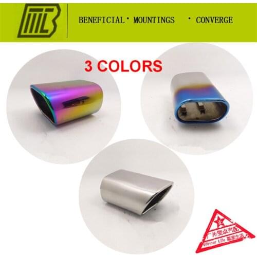 Car Exhaust ResistanceMuffler Square Pipe Modified For Bmw X1 Inlet 66-90mm.length Is13cm Conect Is Line Type Installation