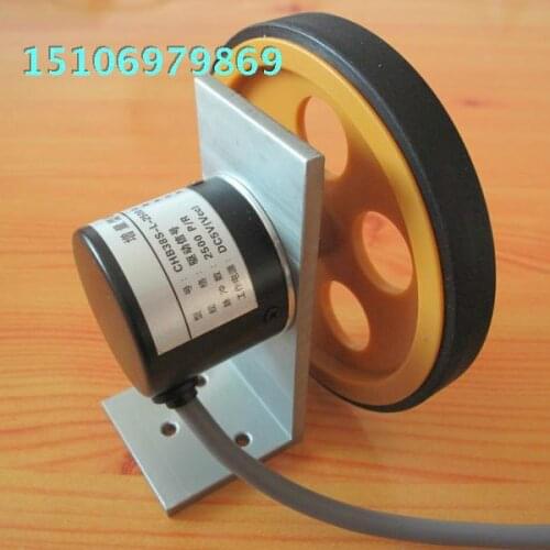 Rotary Encoder Meter Wheel with Wheel Bracket
