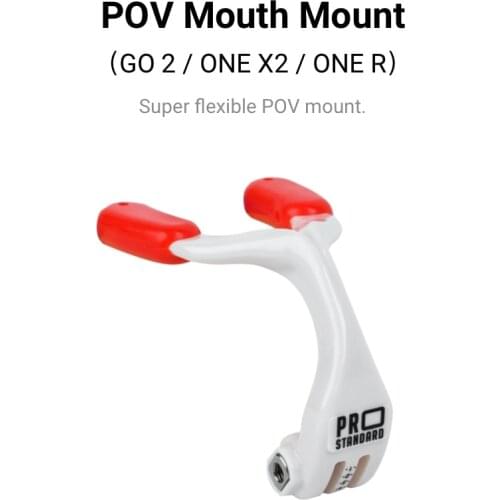 Multifunctional Bite Bracket For Insta360 GO2/ONE X2/ONE R Suitable For Surfing Skiing Riding For GO2/ONE X2/ONE R Accessories