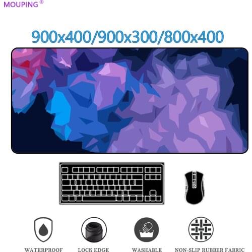 Art Table Gaming Pink Purple Desk Mat Mouse Pad Gamer Keyboard Big Mausepad Company Deskmat Notebook Table Carpet DropShipping