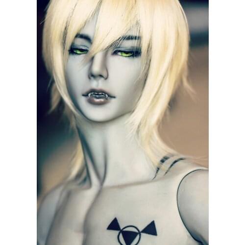 Resin BJD 1/3 scale Bogov - Vampire half closed eyes model reborn high quality toys