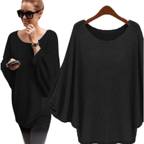Stylish Bar 2019 Women Autumn Thin Basis Sweater Loose Solid Color Pullover O-neck Sweaters Female Long Sleeve Knitted Jumpers